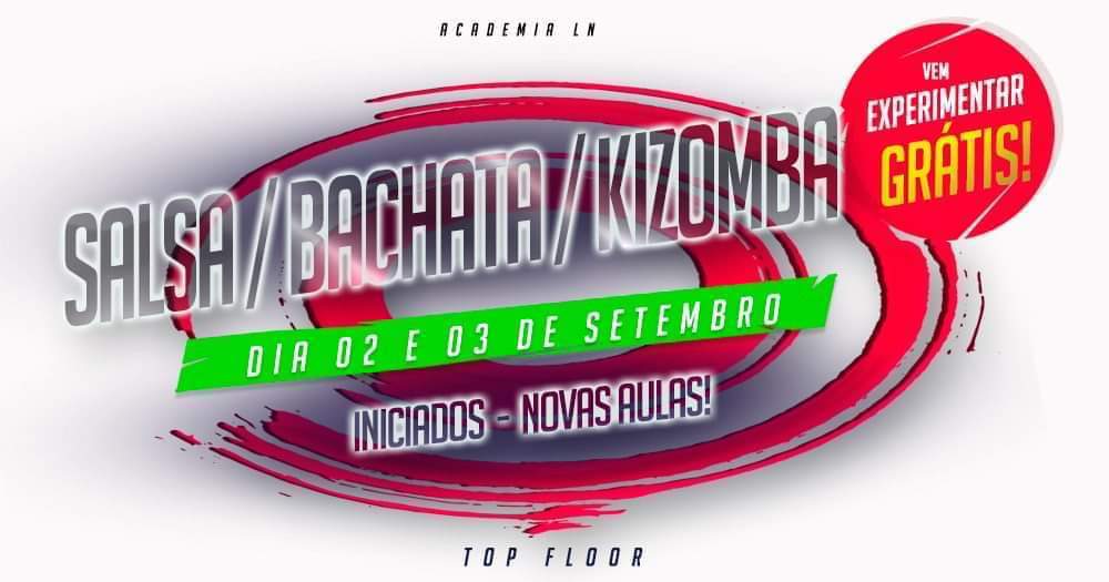 3 Novas Aulas De Dança Iniciados Salsa ★ Bachata ★ Kizomba