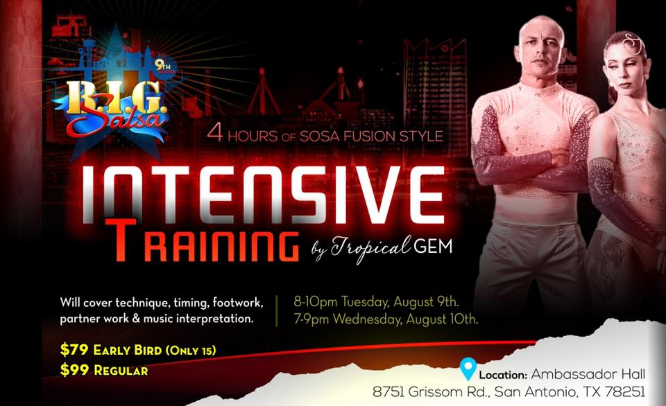 Tropical Gem Intensive Training in San Antonio!