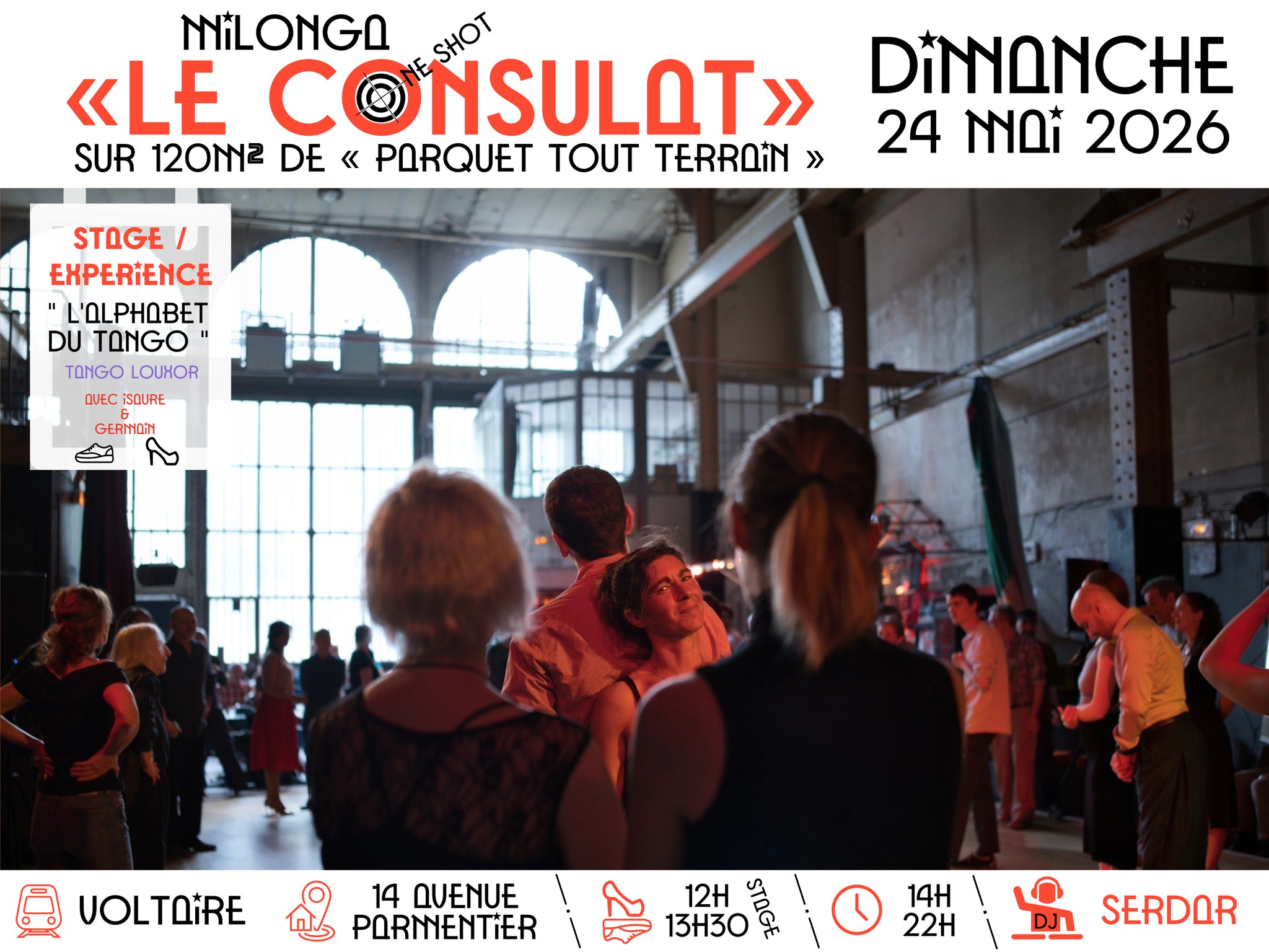 LE CONSULAT Milonga 🎯NE-SHOT ( avec le parquet tout terrain )