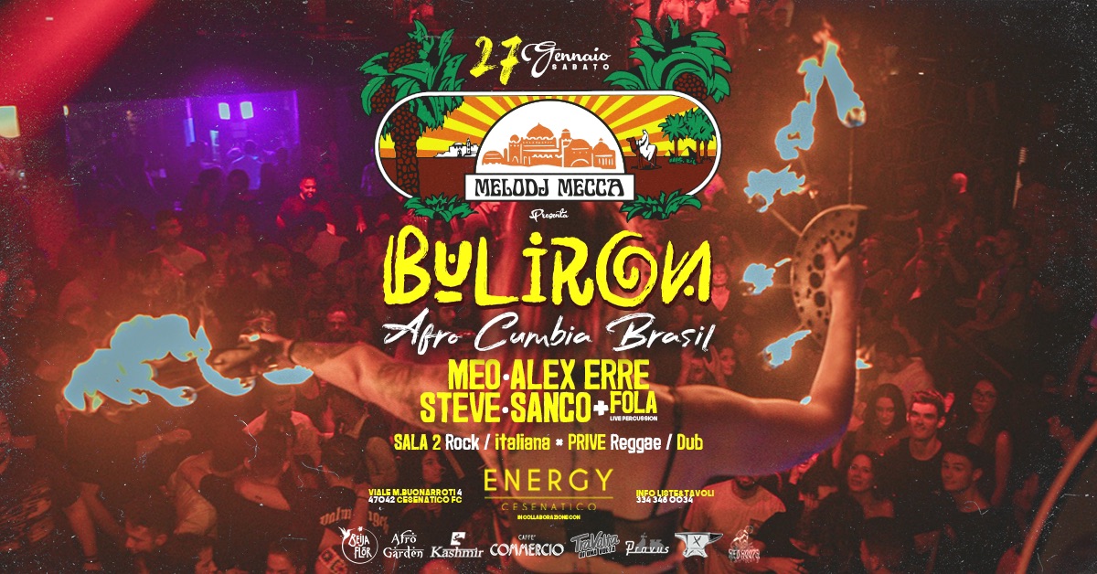 BULIRON - AfroโขCumbiaโขBrasil - Tutto il meglio della musica Afro