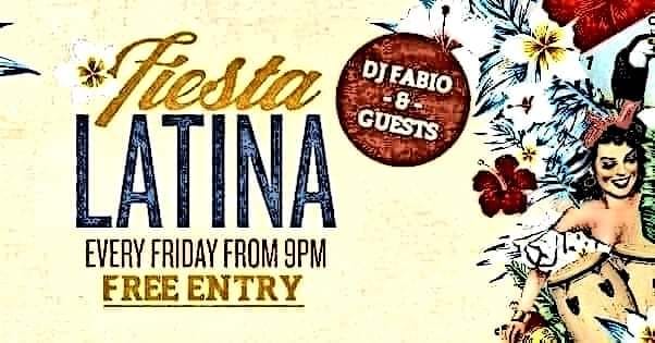 FIESTA LATINA LEEDS WITH FABIO BAHIA