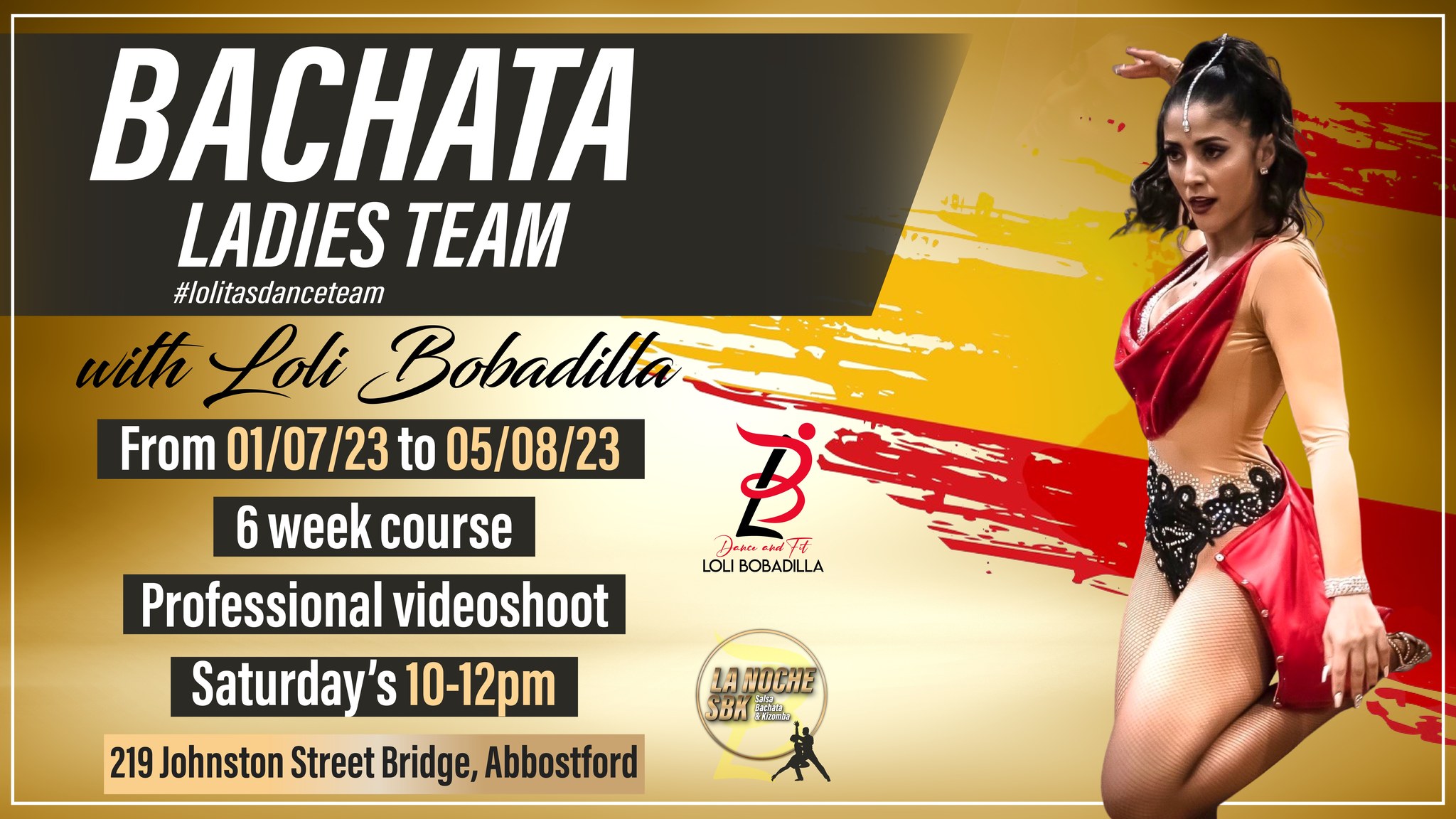 Bachata Ladies Team with Loli Bobadilla ππ» #lolitasdanceteam