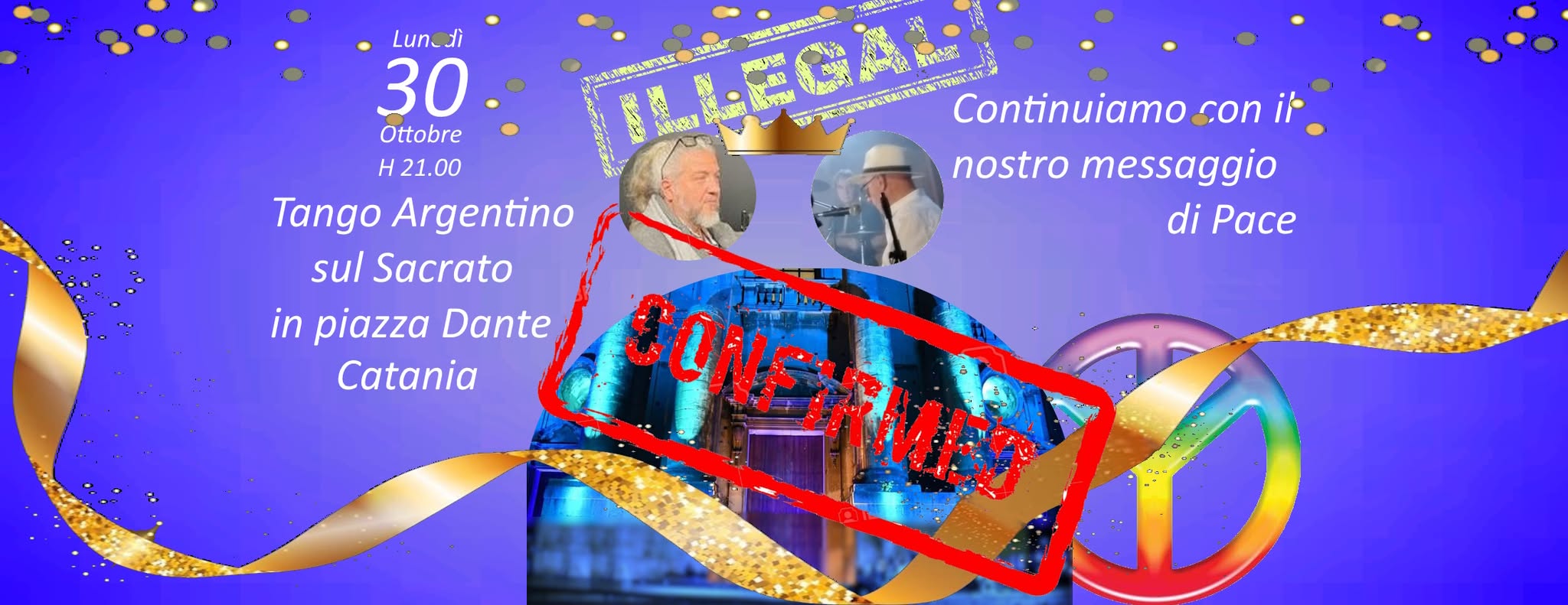 Illegal Tango for peace continues
