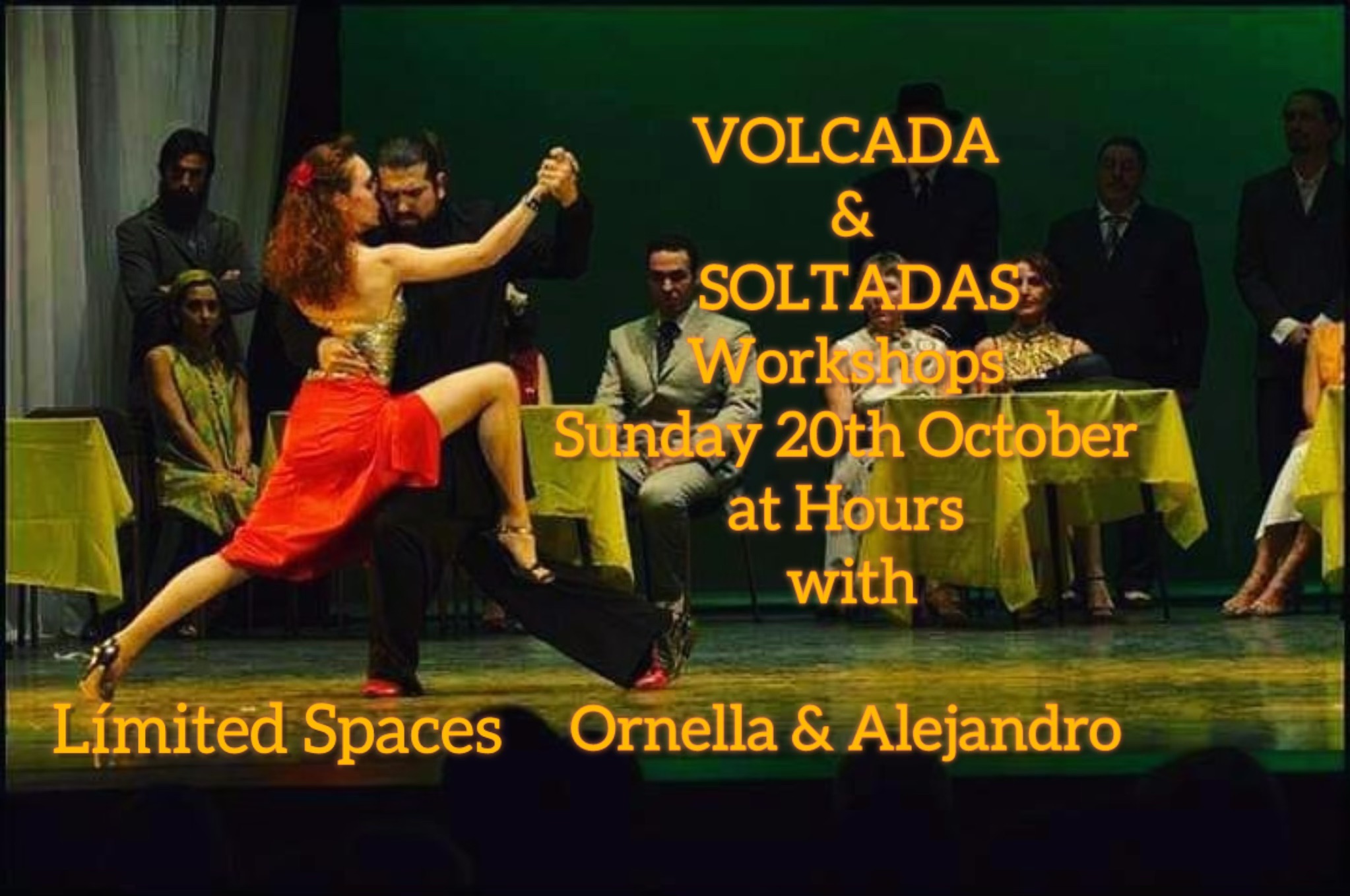 Sunday Tango Classes with Ornella & Aejandro &Practice with Menagerie Live Band Carola🎻Eva🪗Jerome