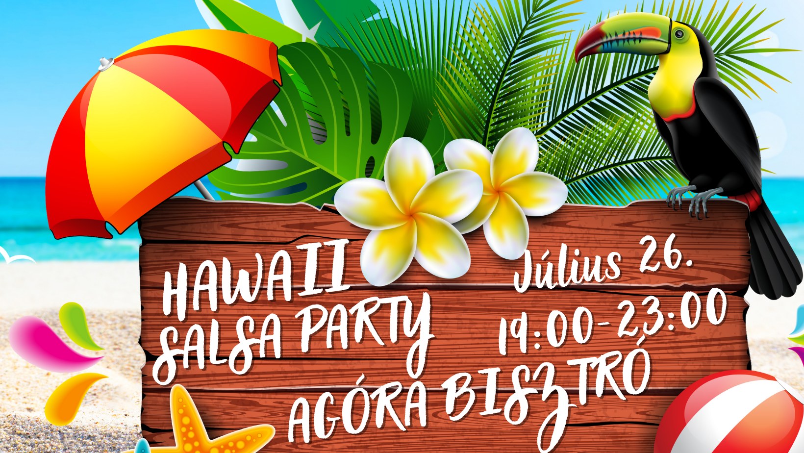 🌺🌴 Hawaii Salsa Party Szabadtéri Táncőrület az Agóránál! 🌺🌴