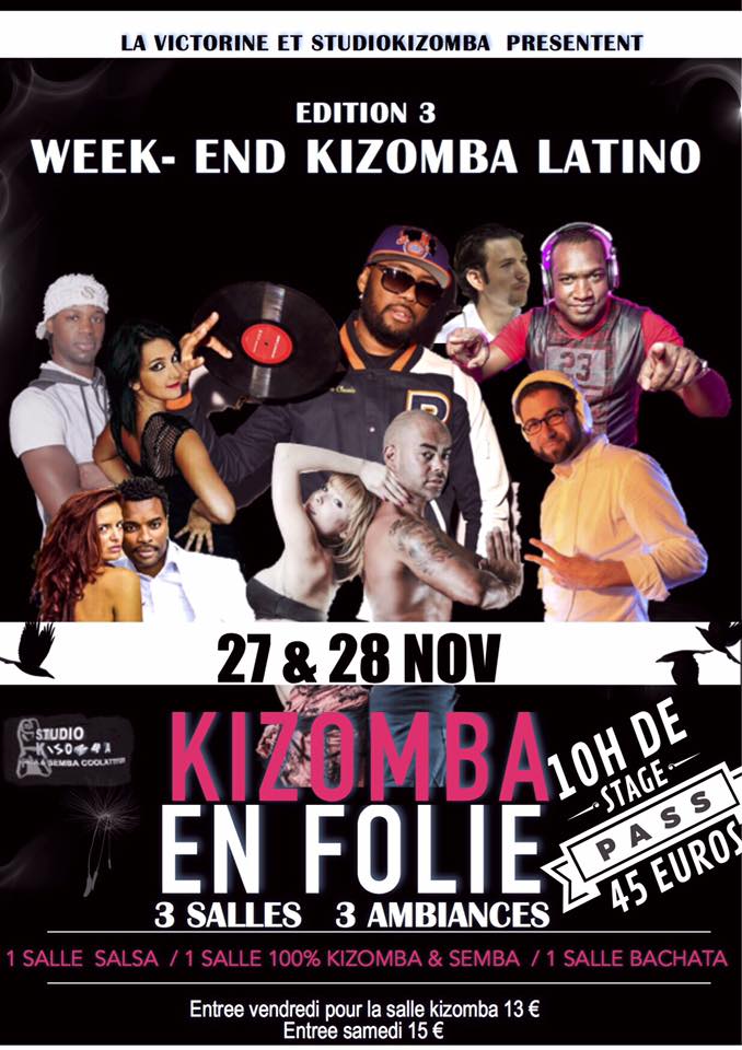 3 eme édition week-end kizomba latino en folie