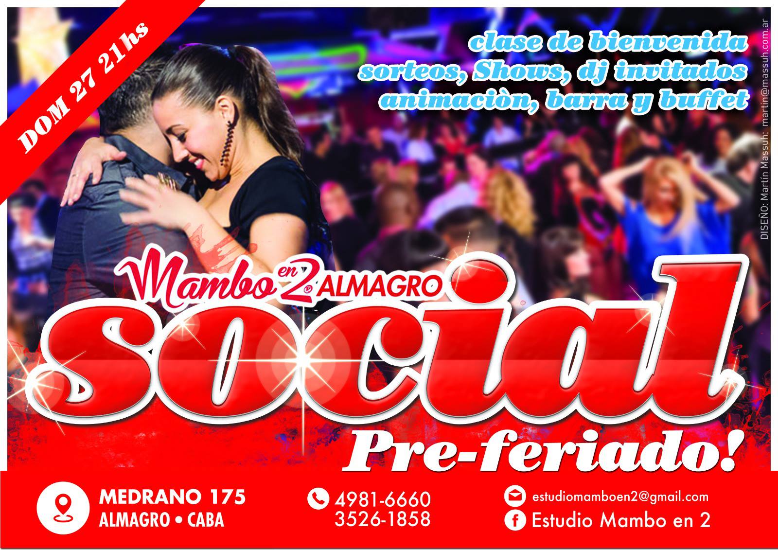 Social "Mambo en 2" Almagro