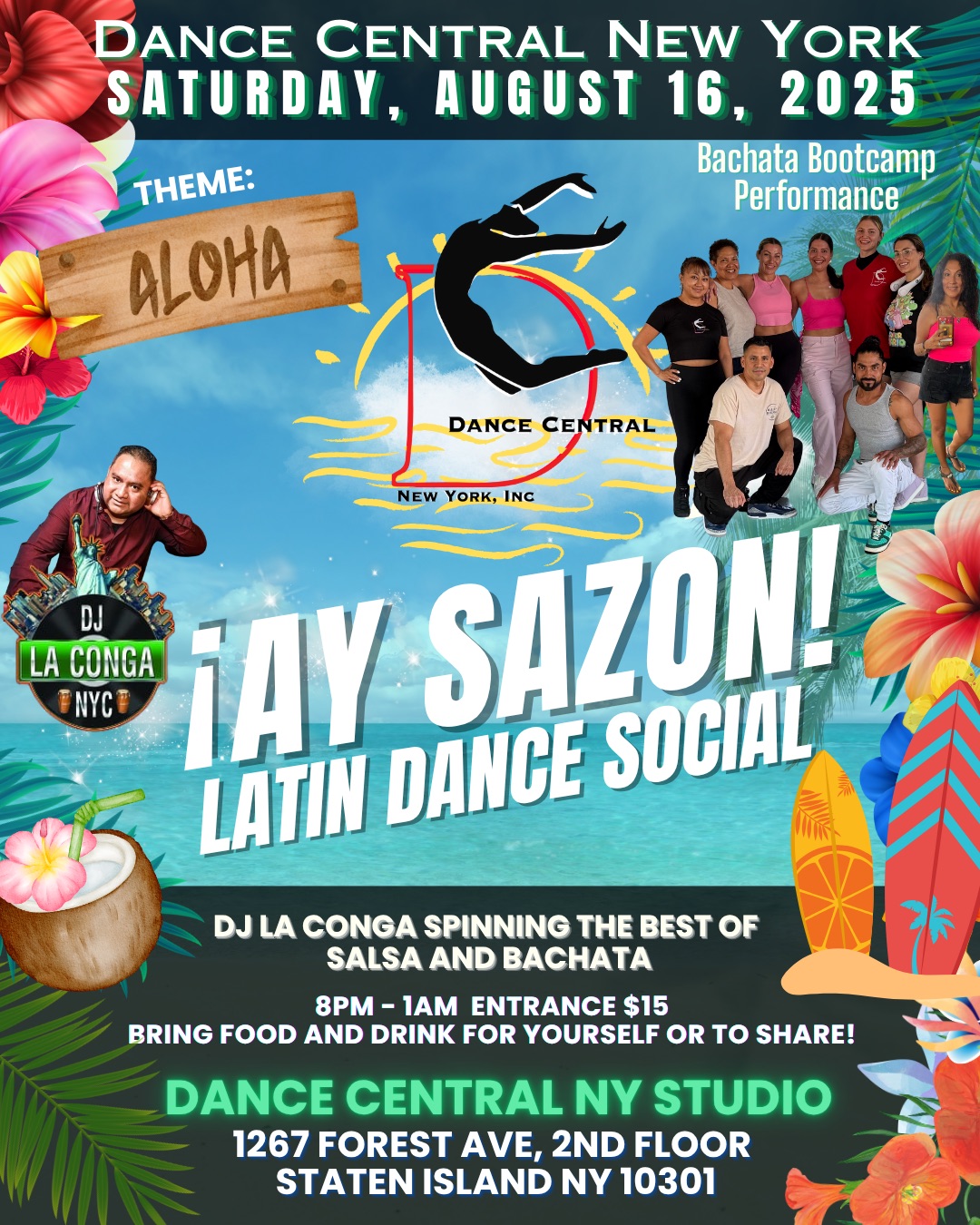 Ay Sazón! Latin Dance Social