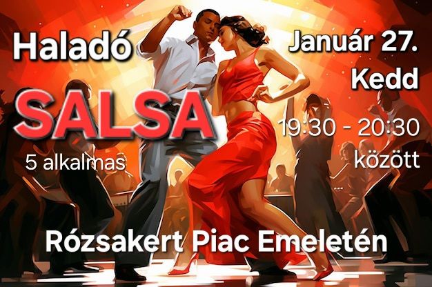 Haladó SALSA tánckurzus