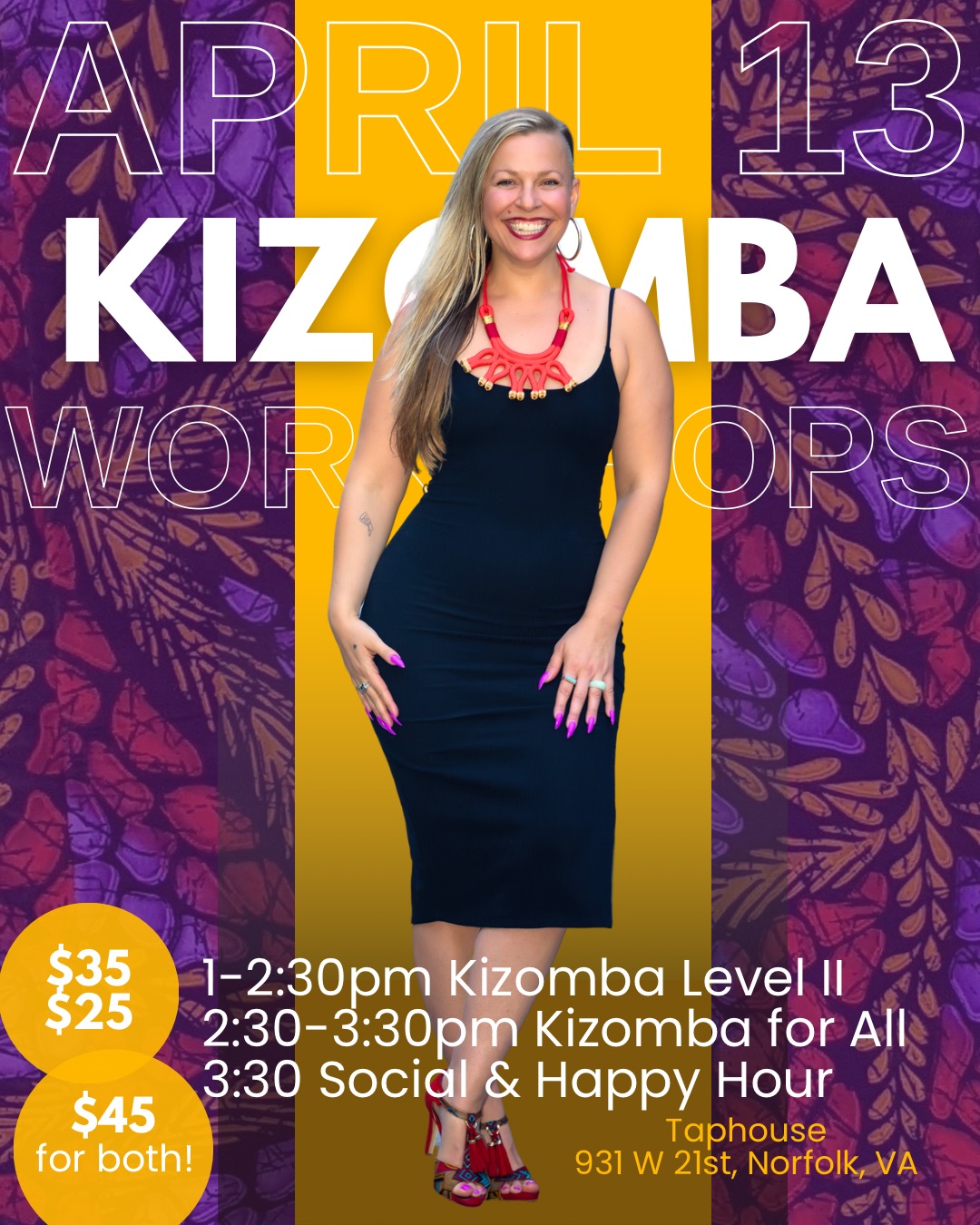 Kizomba Workshop VA Beach
