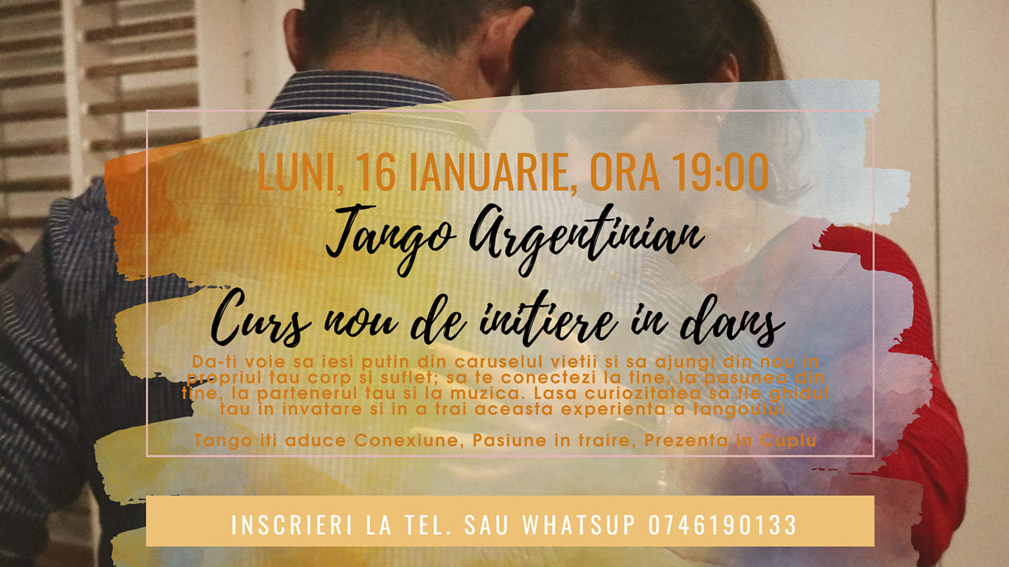 Curs Initiere in Tango Argentinian