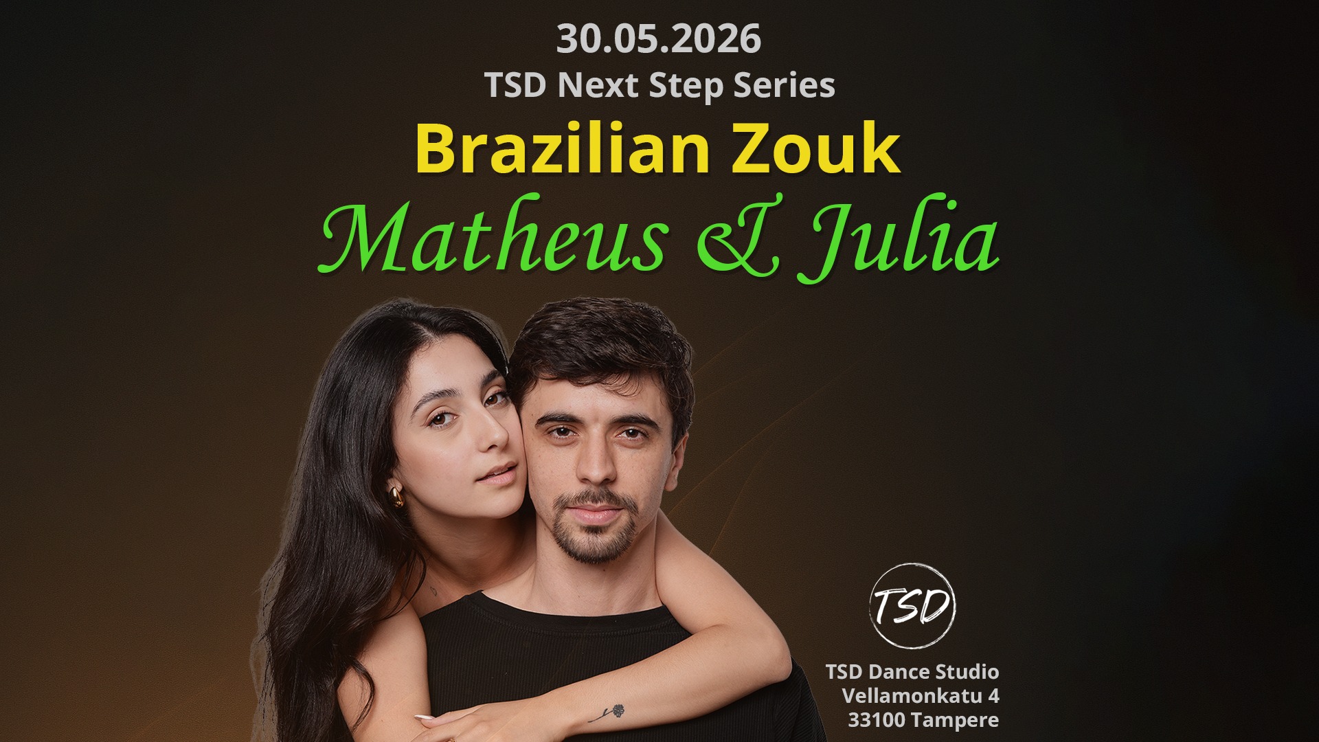TSD Next Step Series: Brazilian Zouk with Matheus & Julia