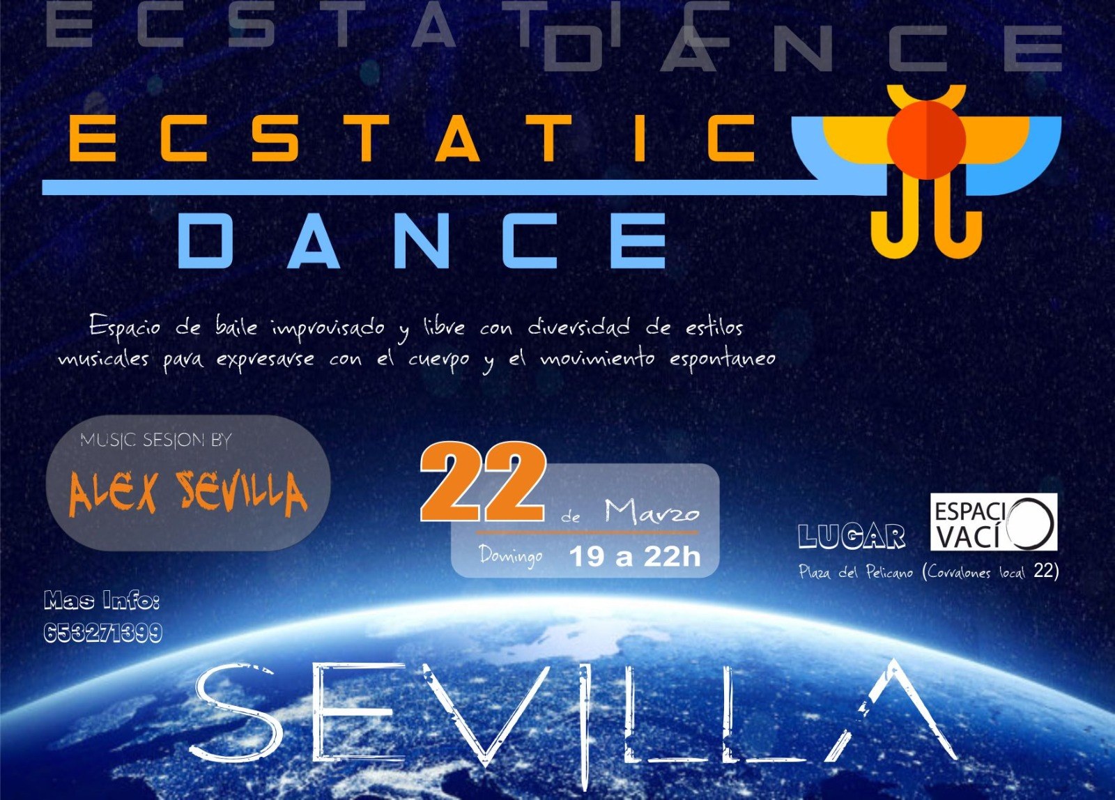 Ecstatic Dance Sevilla Alex Sevilla