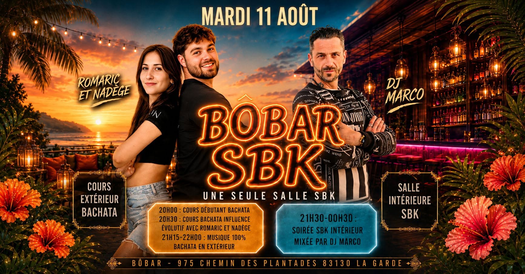 Bôbar SBK Romaric & Nadège - DJ Marco