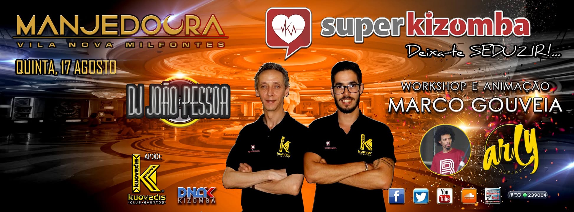 SUPER Quinta de Kizomba ☆ Manjedoura (Milfontes)