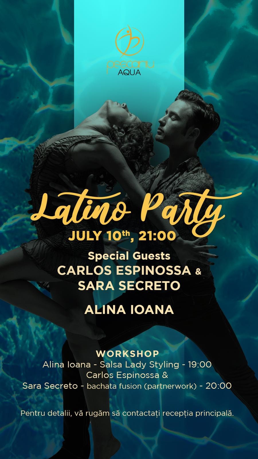 Latino Party is ON! @PescariuAQUA