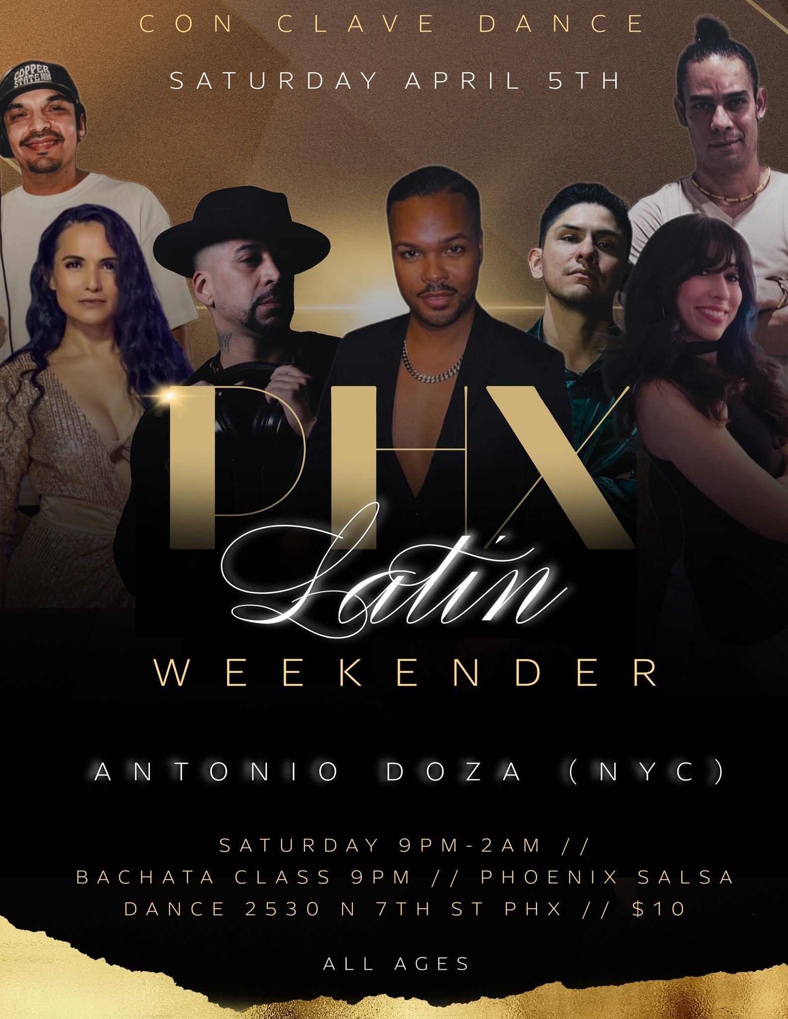 The PHX Latin Weekender: Featuring Antonio Doza (NYC)!