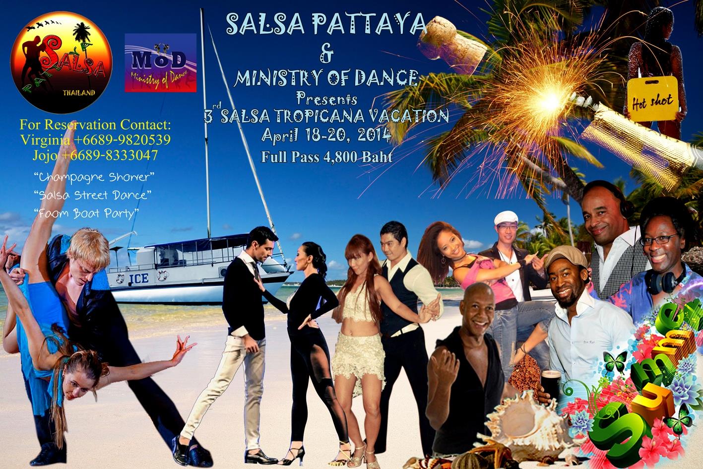 3rd SALSA PATTAYA TROPICANA VACATION
