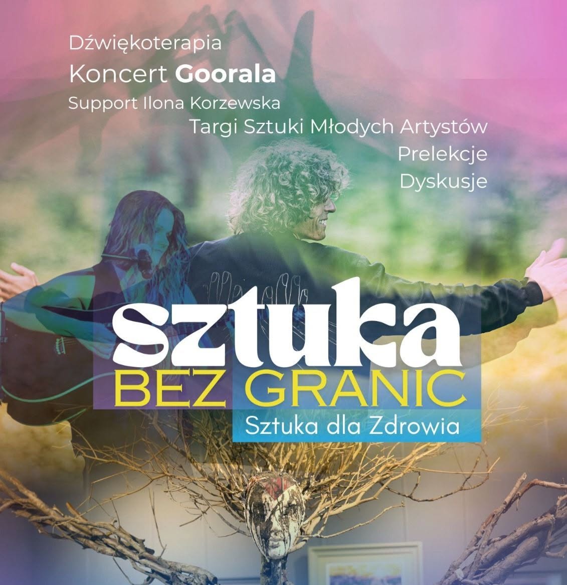GOORAL: DŹWIĘKOTERAPIA i ECSTATIC DANCE 🎵 Koncert kameralny - Festiwal Sztuka Bez Granic 🎨