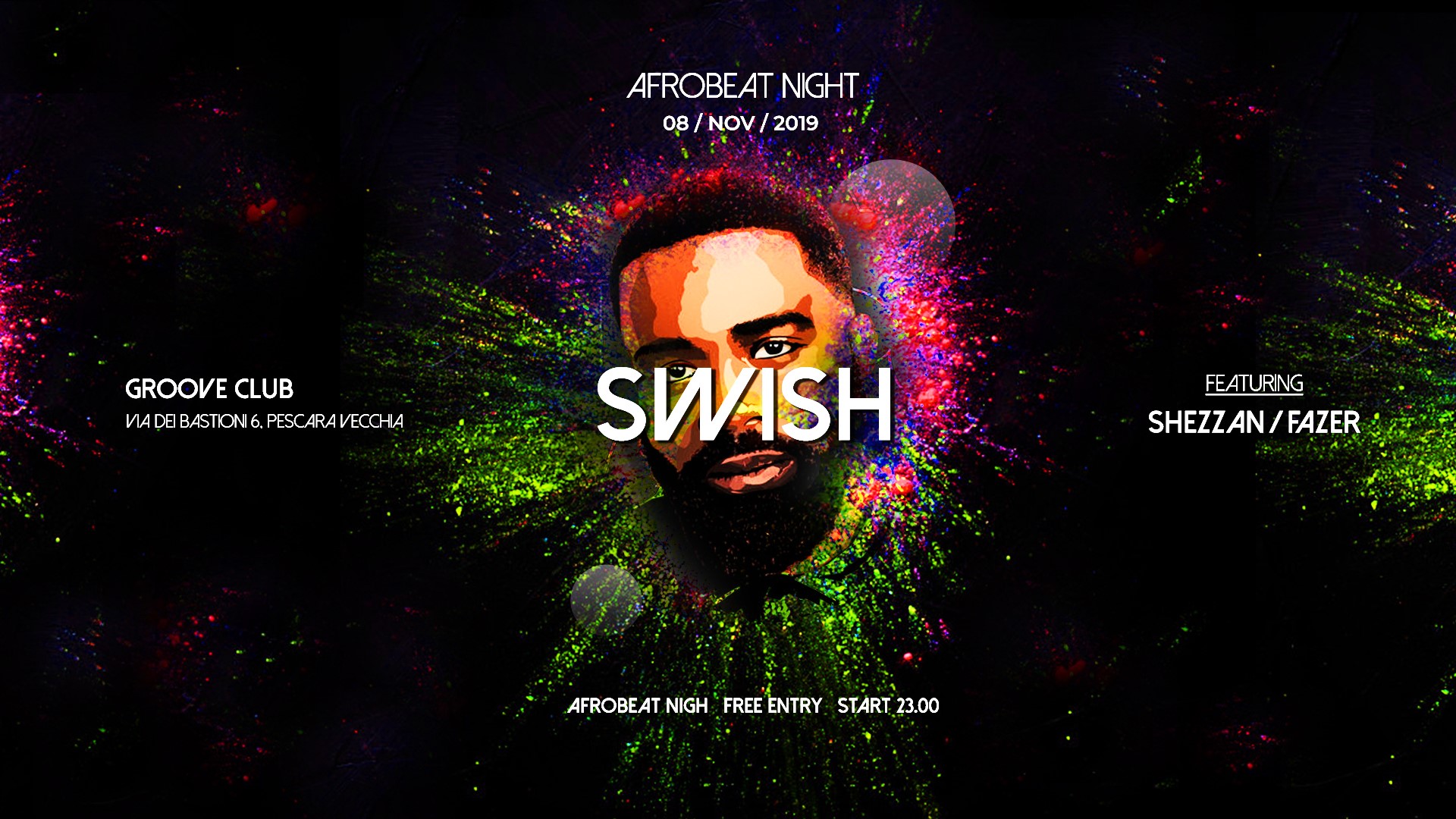 Venerdi Swish Urban Party Groove