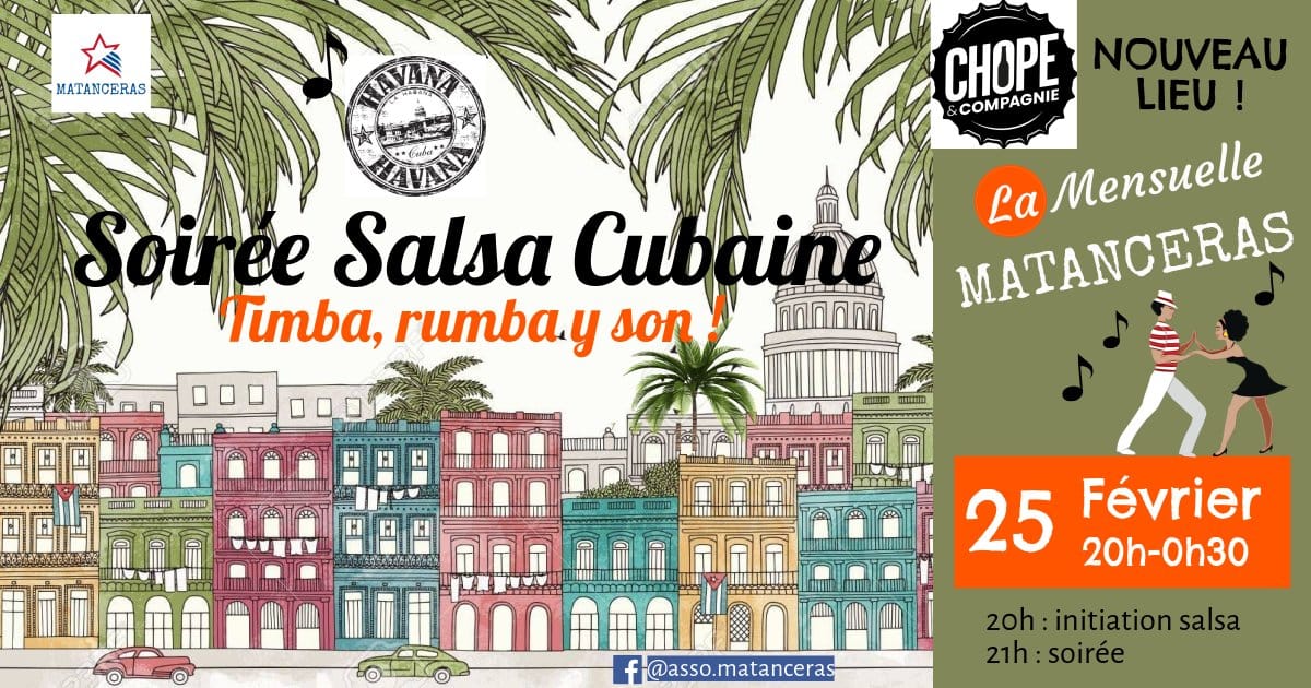 Soirée Salsa Matanceras!