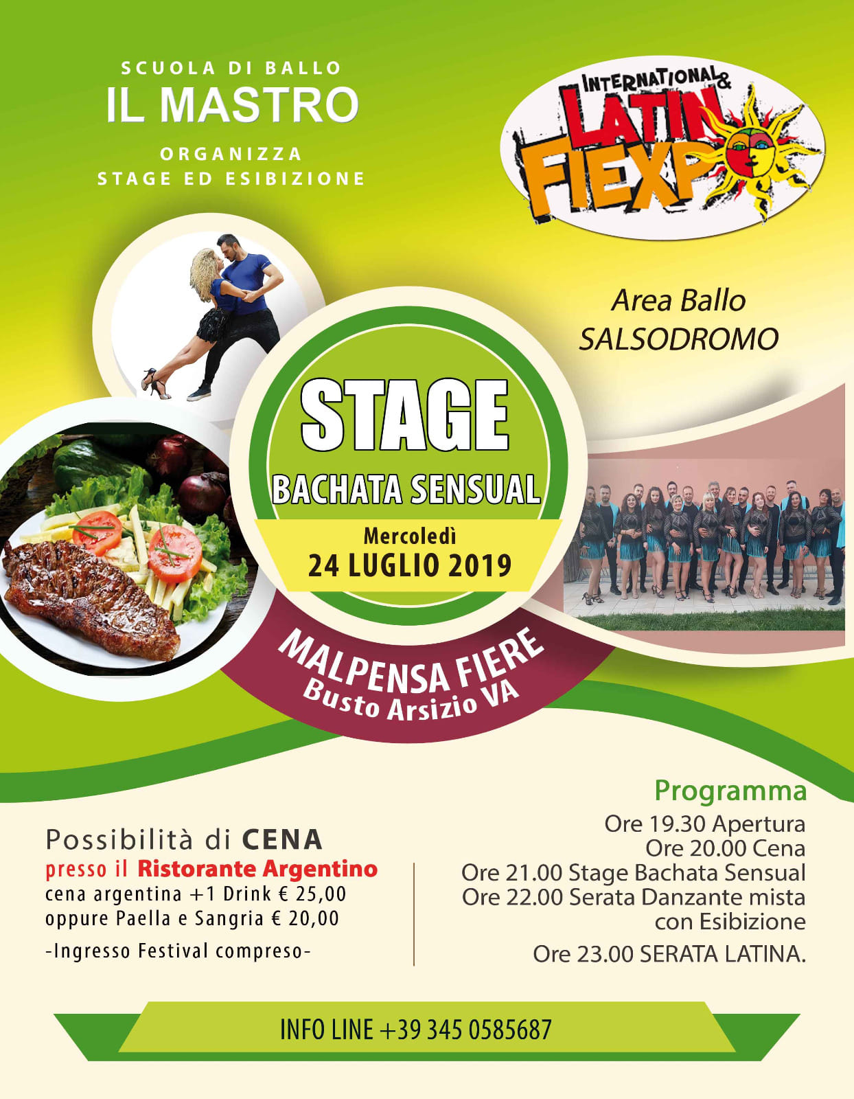 Serata LATIN stage & Show