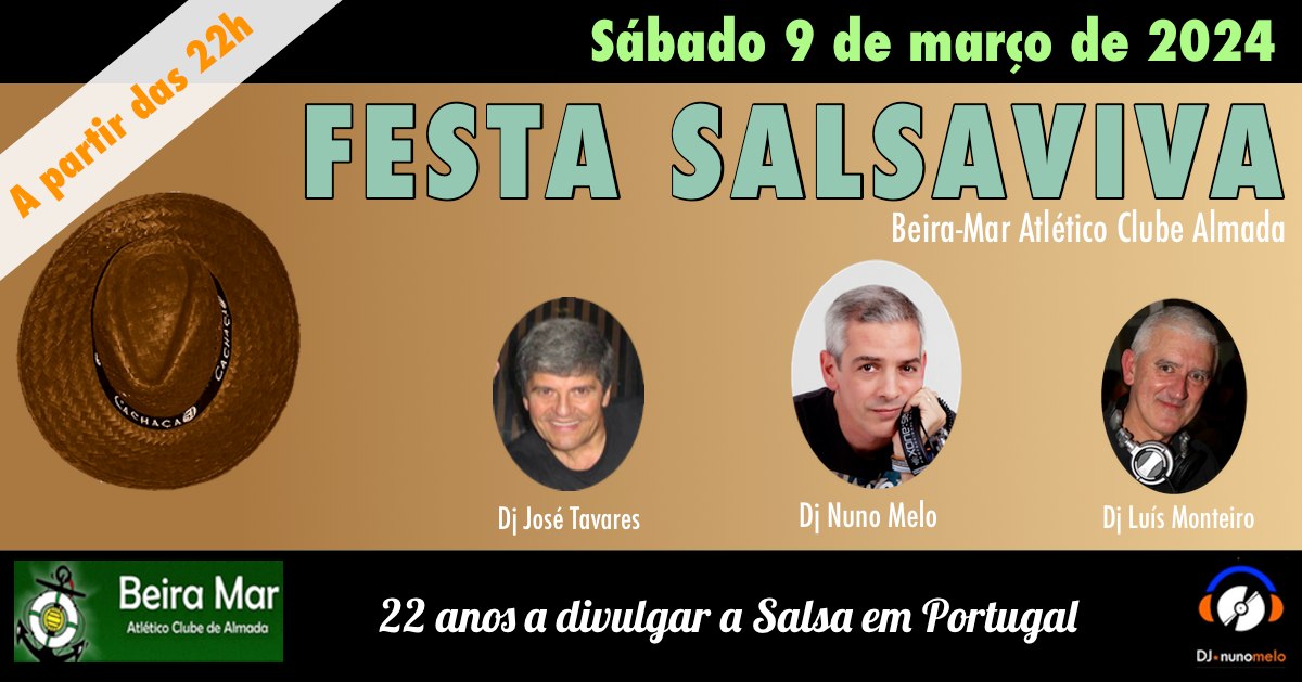 Festa Salsaviva - Sábado 9 de março 2024