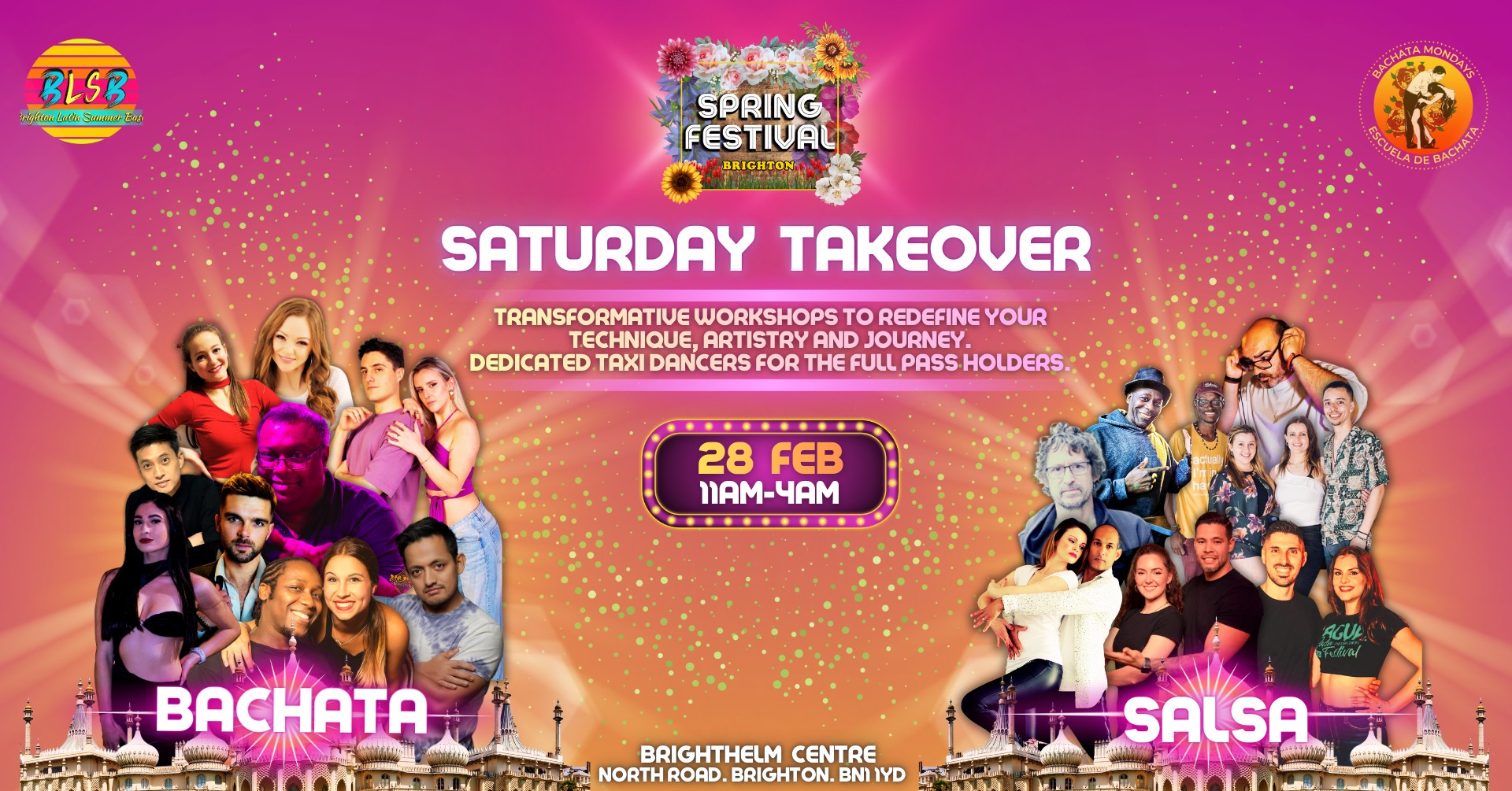 Saturday Takeover - Spring Festival Brighton (Bachata & Salsa)