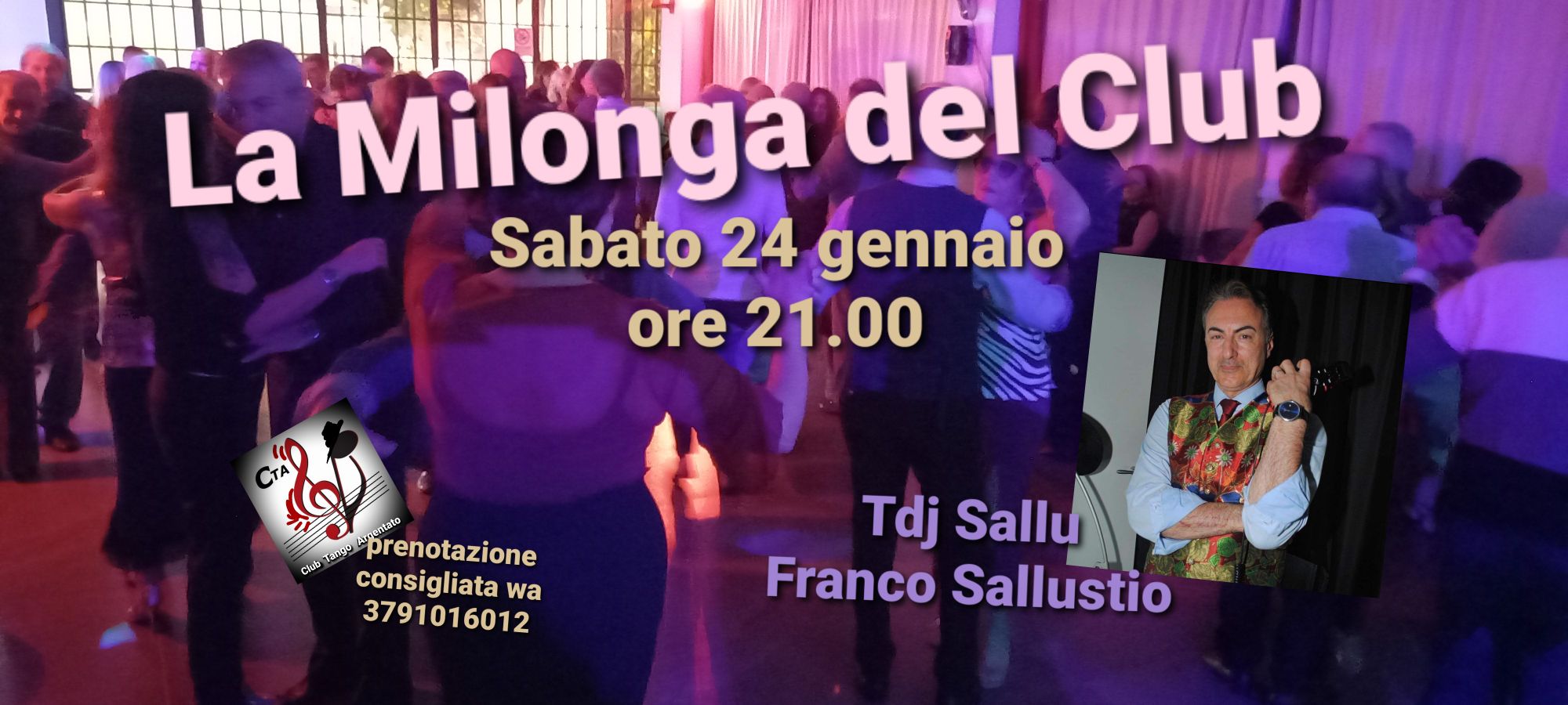 La Milonga del Club 🌺