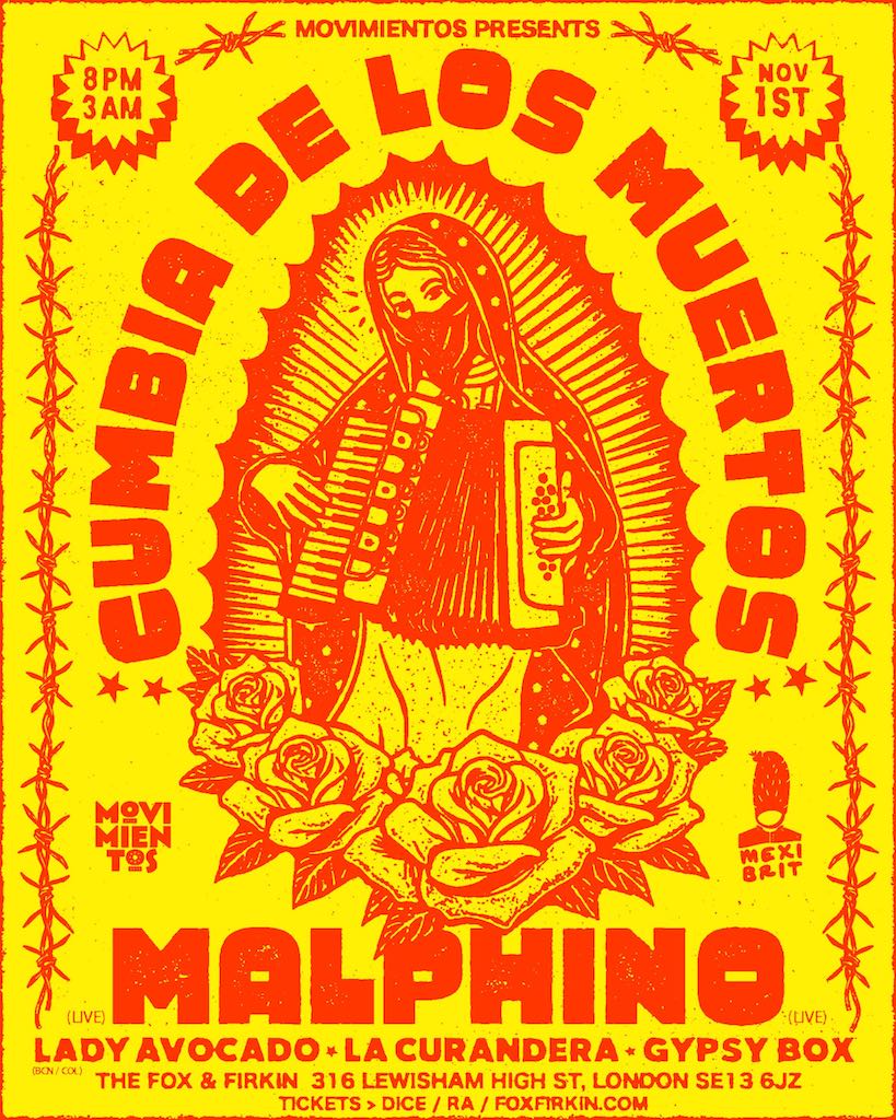 Cumbia de Los Muertos w Malphino (live)