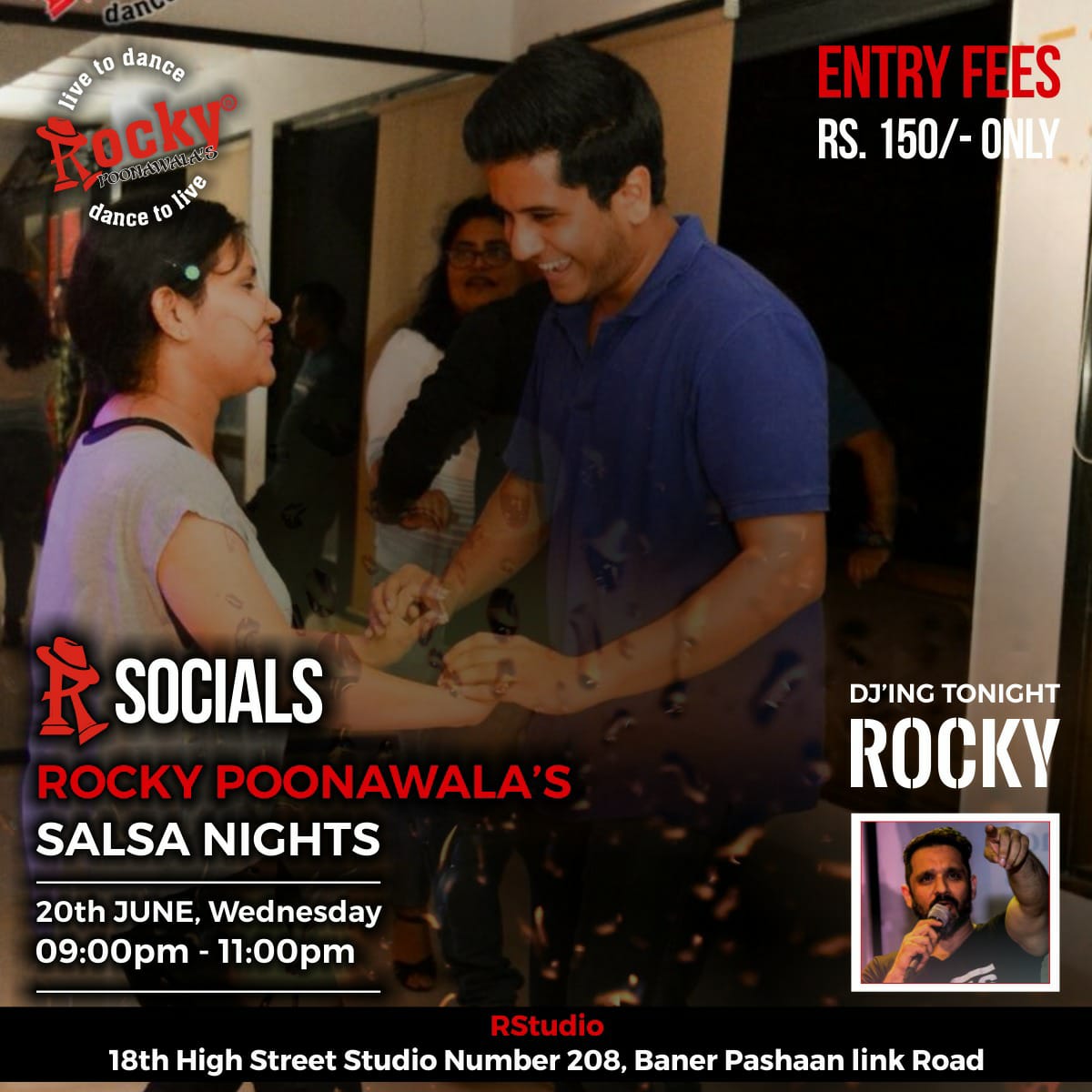 RSocials Rocky Poonawala's Latin Nights