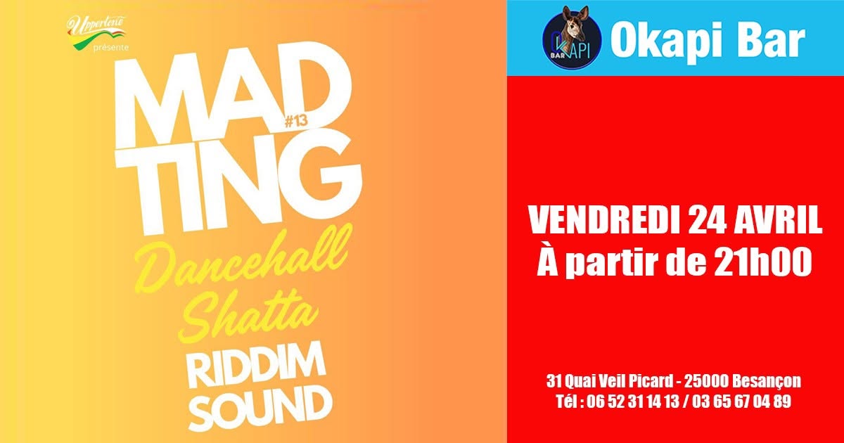MAD TING #13 (Dancehall Shatta)