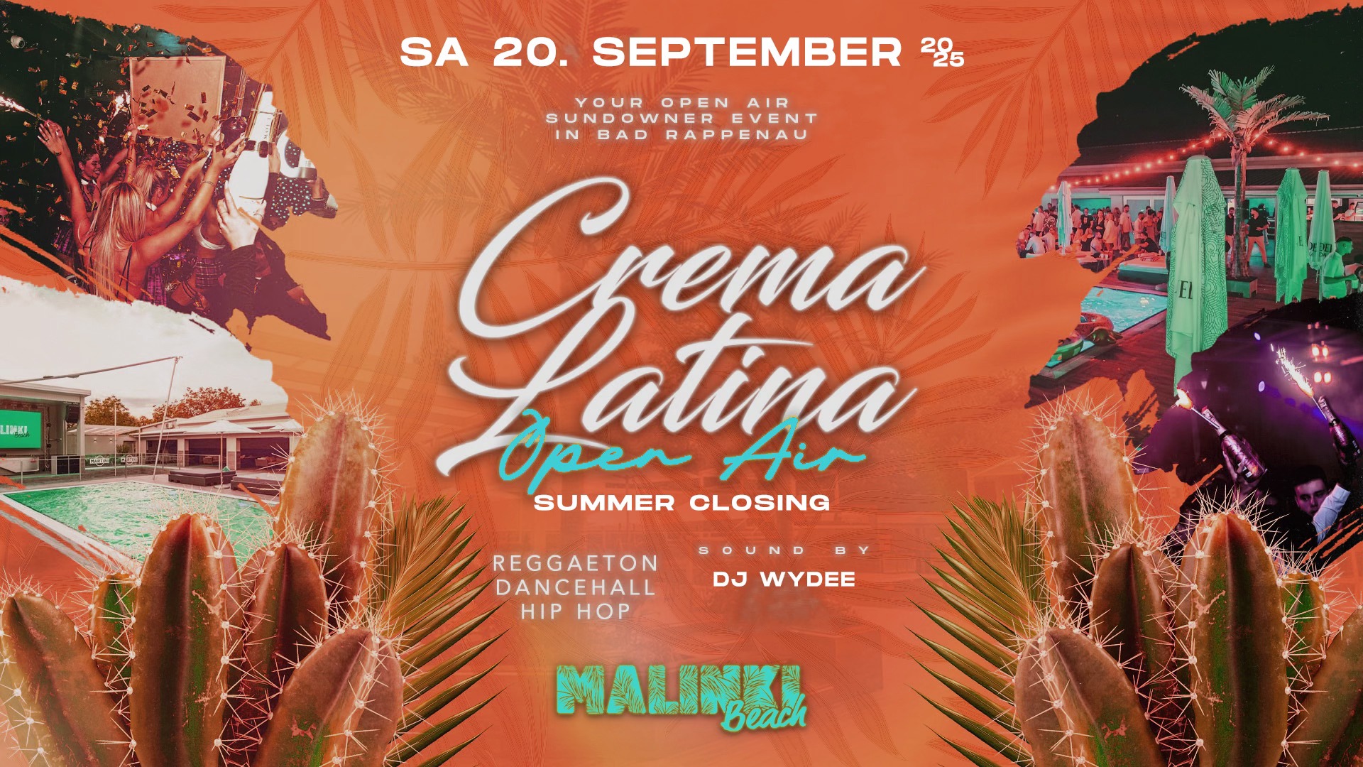 CREMA LATINA ✘ MALINKI BEACH SUMMER CLOSING ✘ 20.09.2025