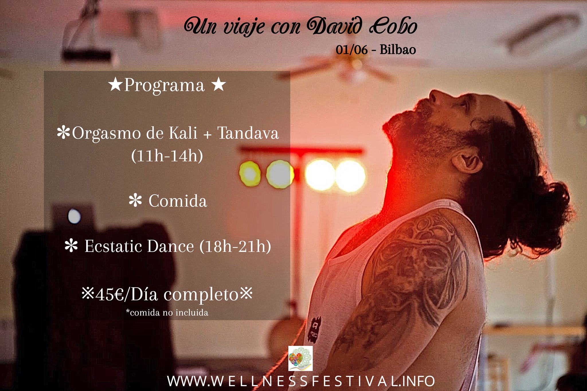 ☆Tandava + Ecstatic Dance con David Cobo☆
