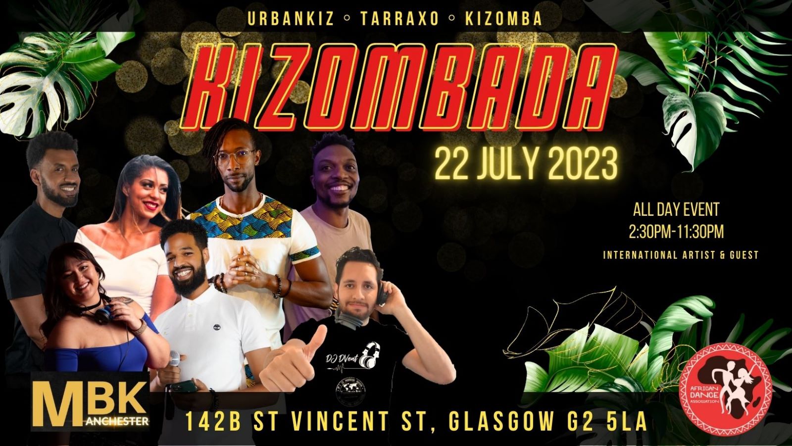 Kizombada bootcamp w Amine, Ama, Waki, Andy