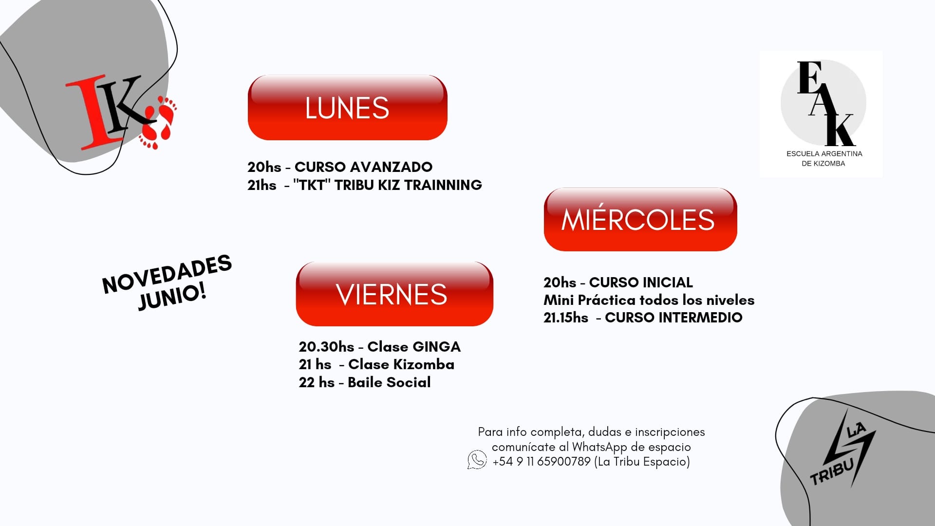 Curso Inicial Kizomba
