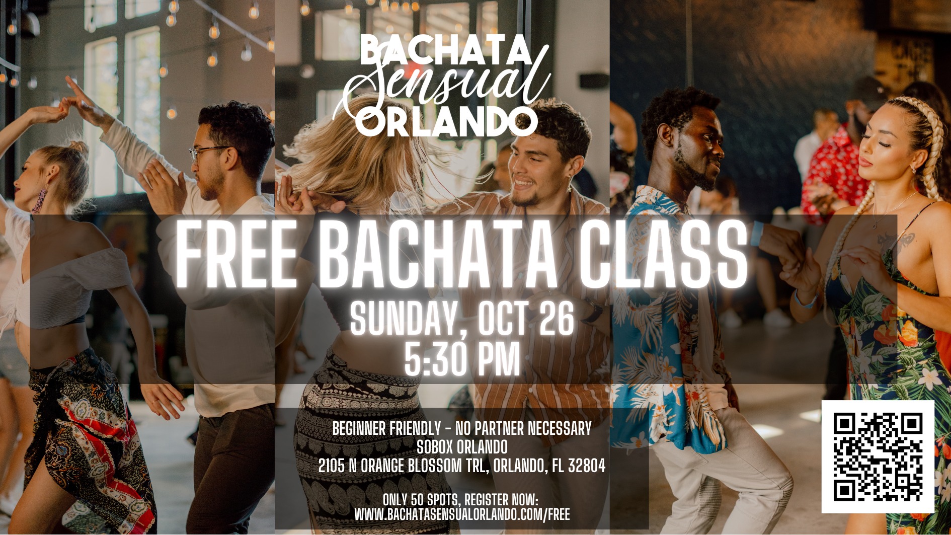FREE Beginner Bachata Class
