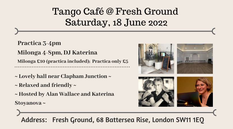 Tango Café - milonga and práctica