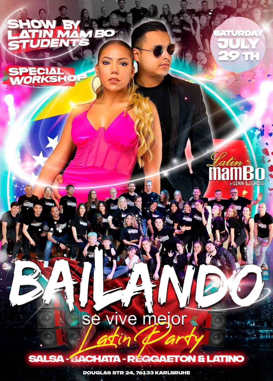 BAILANDOSEVIVEMEJOR FEST BY LATIN MAMBO