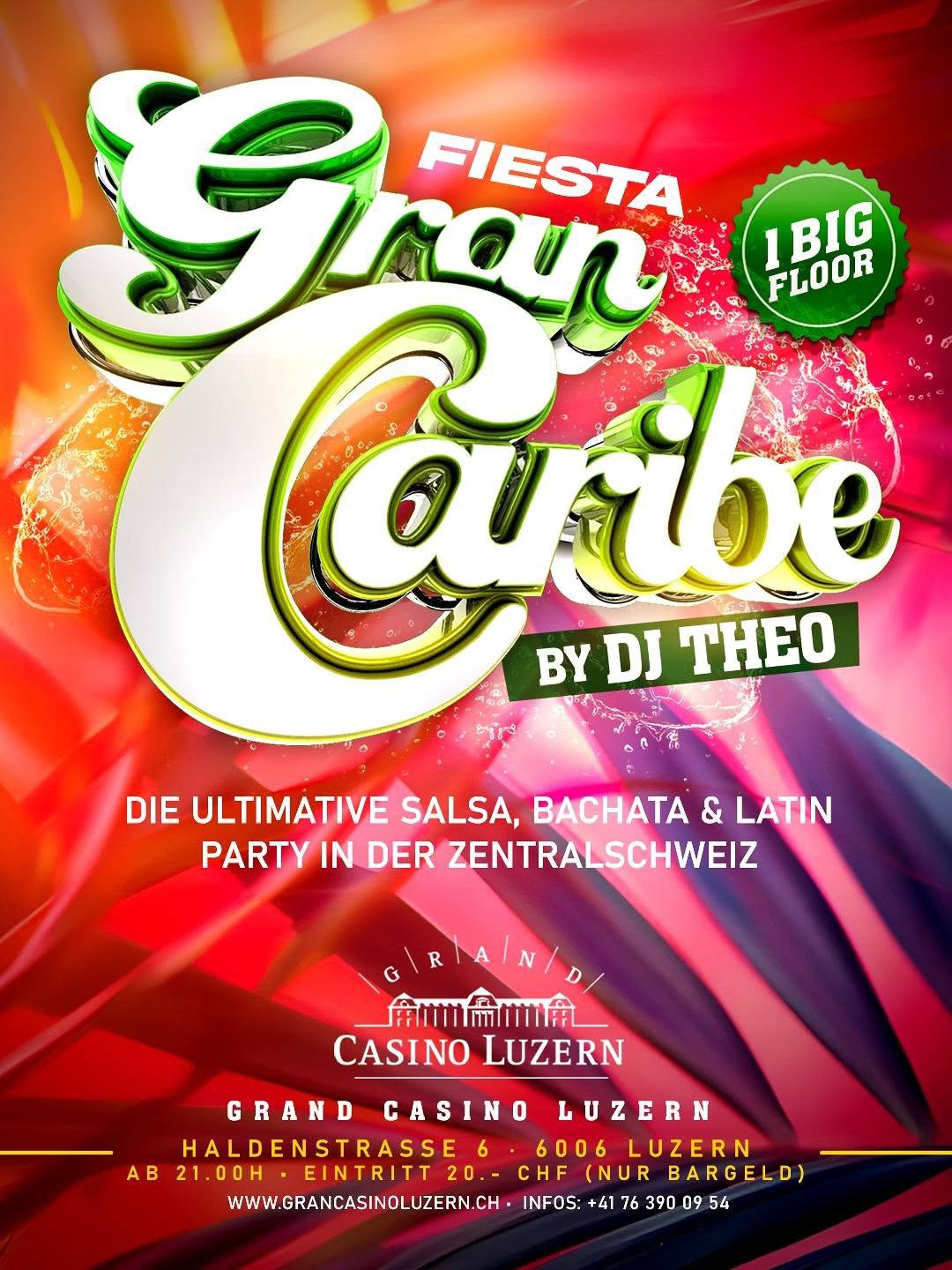 ★ Fiesta GRAN CARIBE by DJ Theo mit Salsa & Bachata All Styles ★