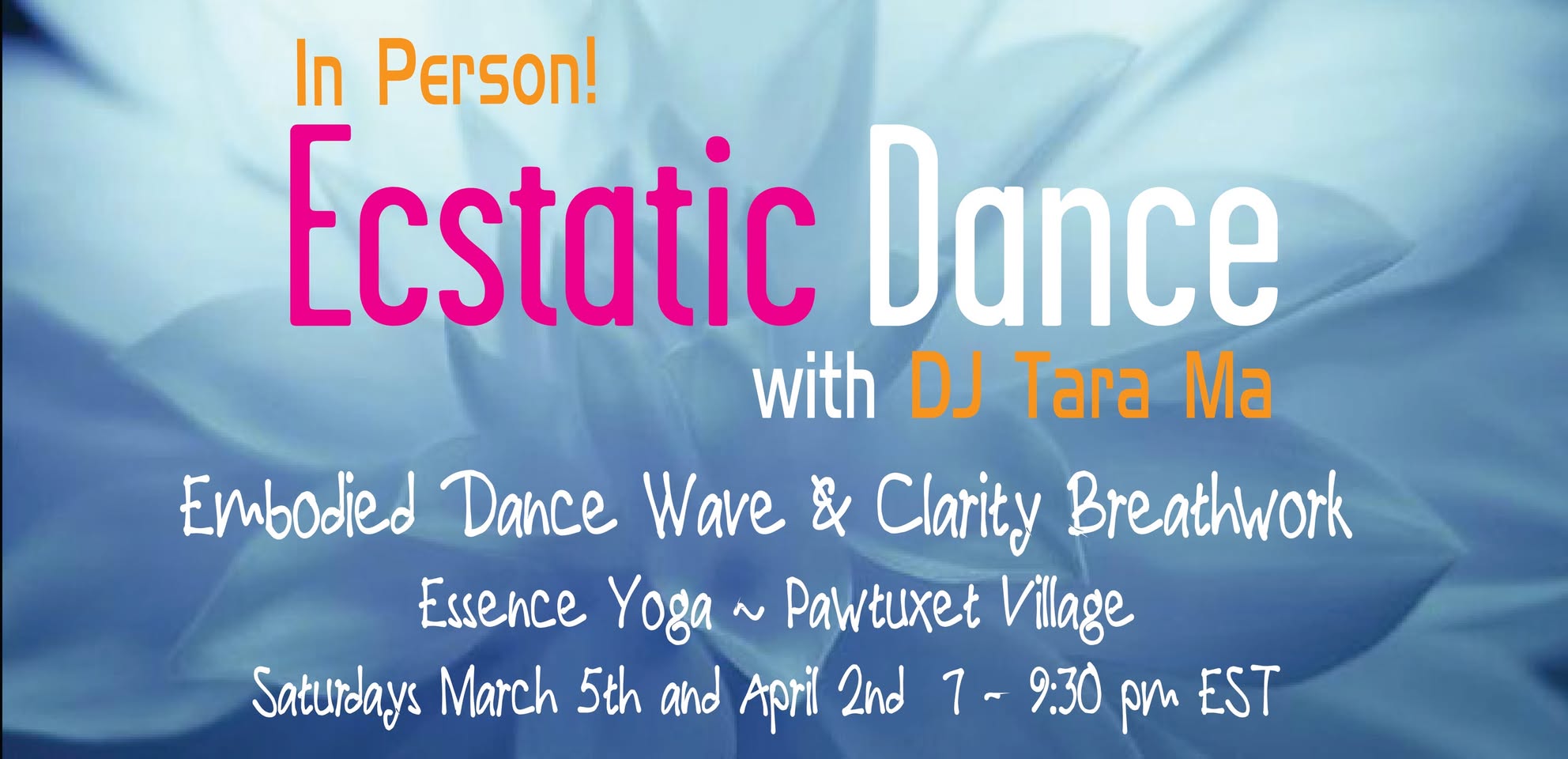 Ecstatic Dance & Breath Meditation with Tara Ma