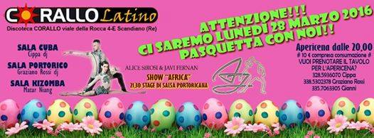 Corallo Latino Lunedi 28 Marzo