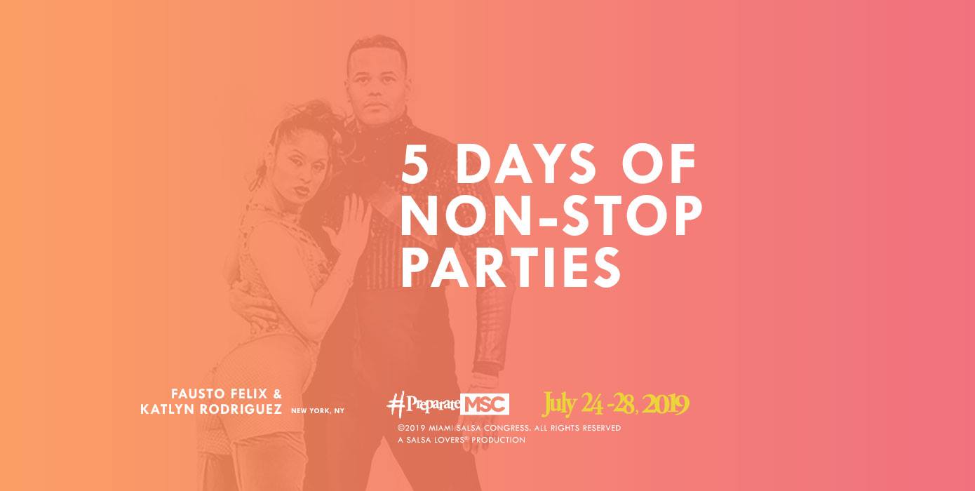 Miami Salsa Congress - Party Rooms