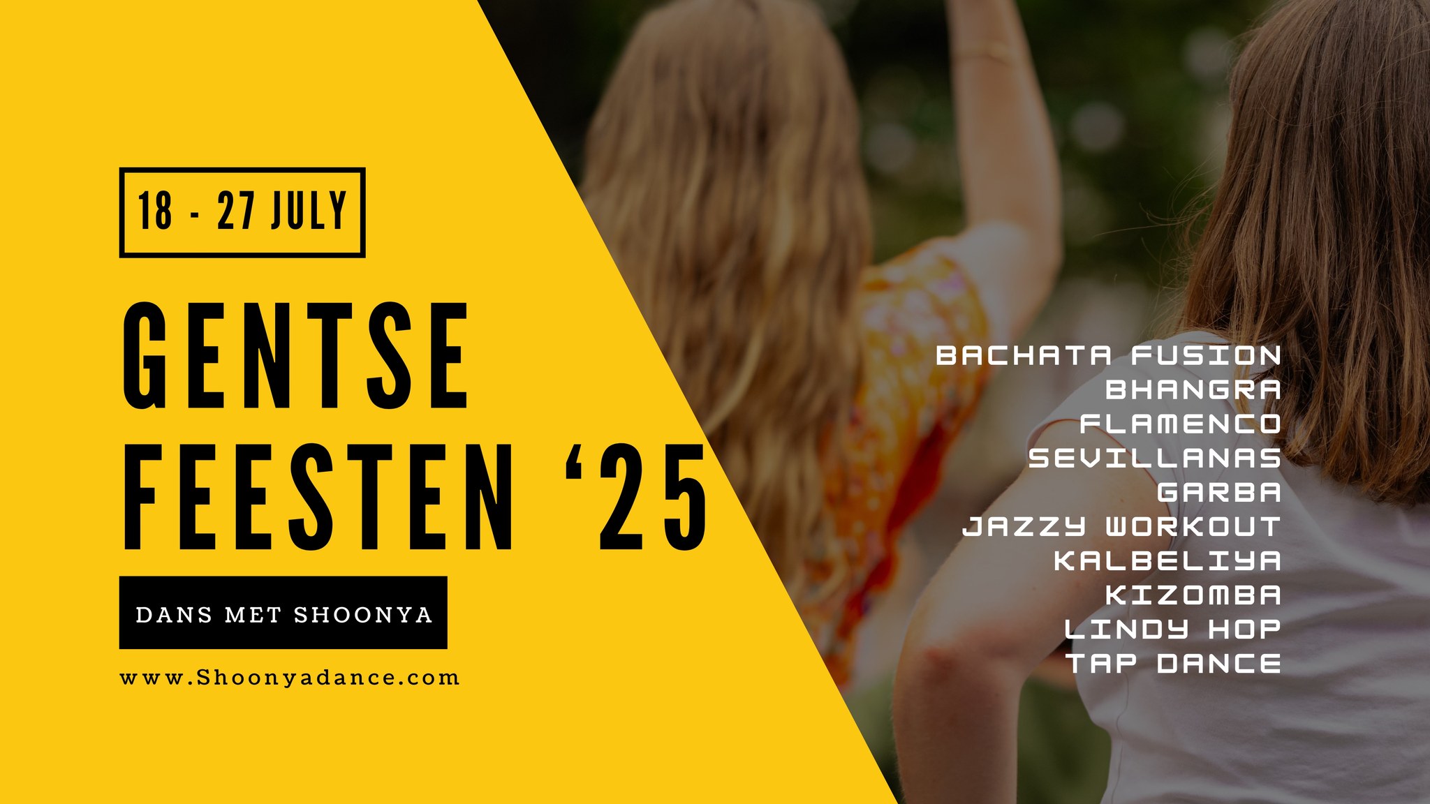 Gentse Feesten 2025: Dans met Shoonya!