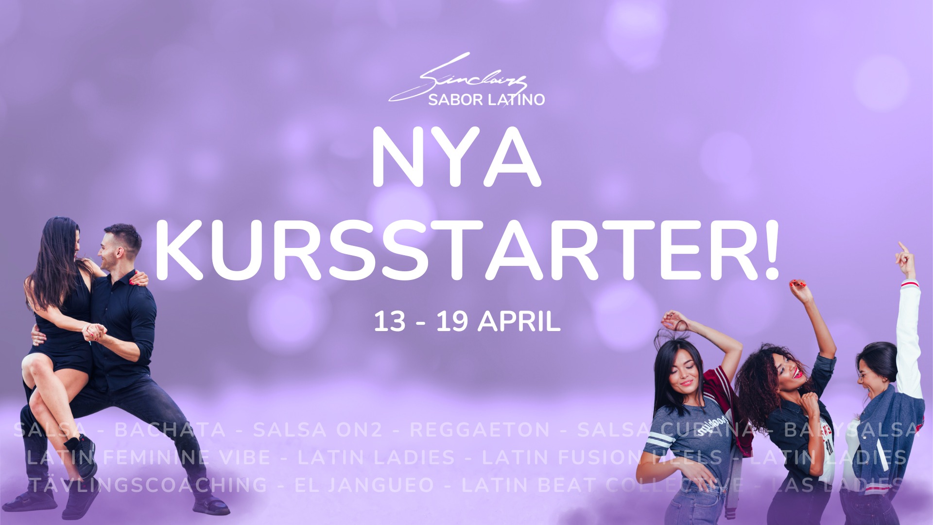 Nya kursstarter på Sinclairs Sabor Latino!