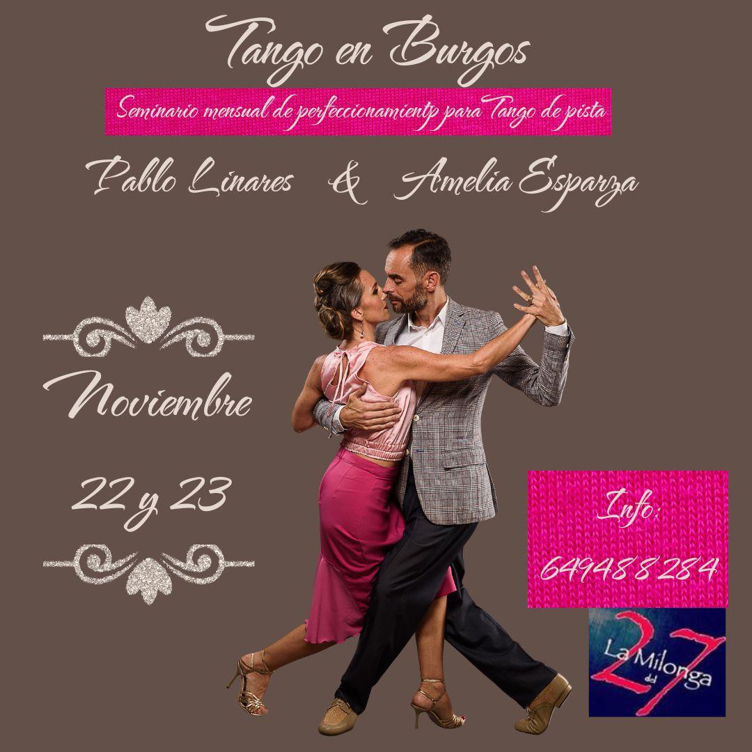 Bailando « Di Sarli ». Ciclo de Grandes Orquestas 🎶. Seminario mensual de Pablo y Amelia en Burgos
