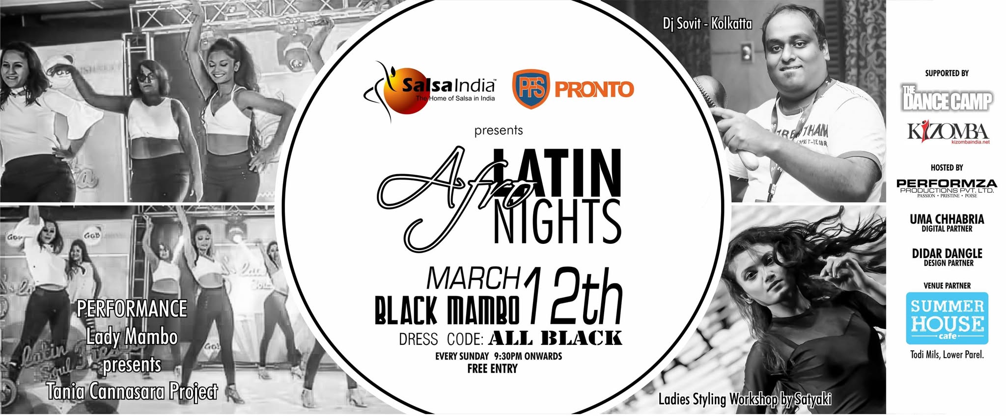 Afro Latin Nights - Black Mambo Night