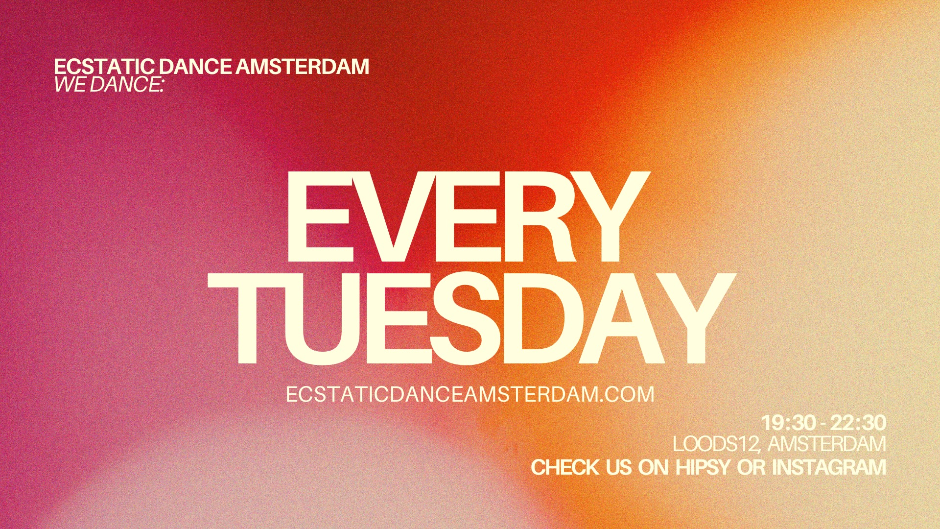 EVERY TUESDAY EDA @ Loods12