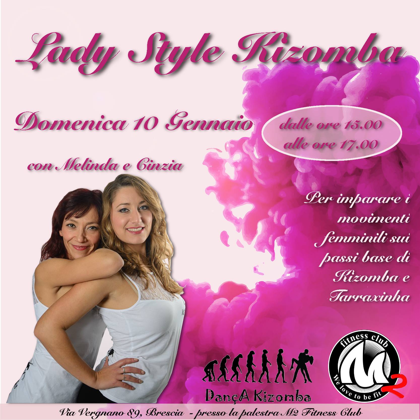 STAGE DI LADY STYLE KIZOMBA con Cinzia e Melinda