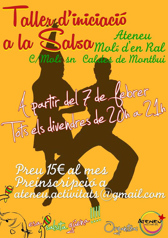Clases de salsa cubana a l,ateneu.
